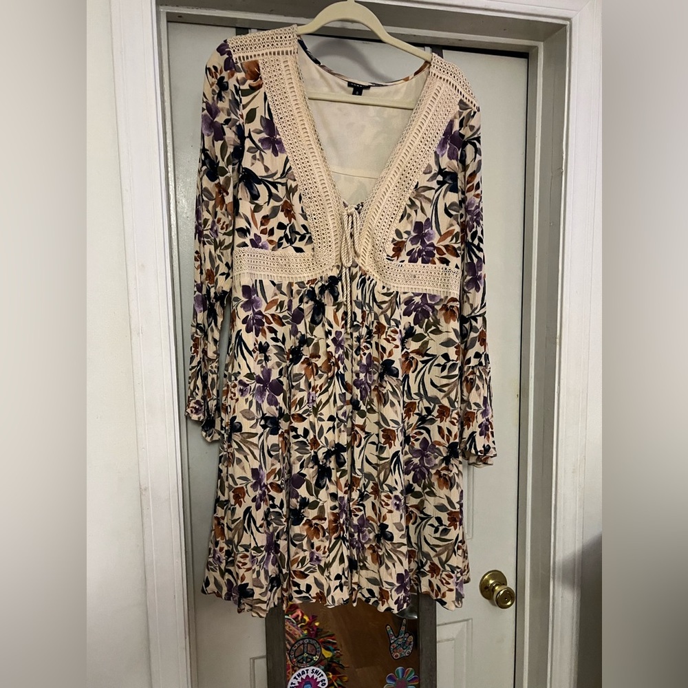 Torrid babydoll boho dress size 0X